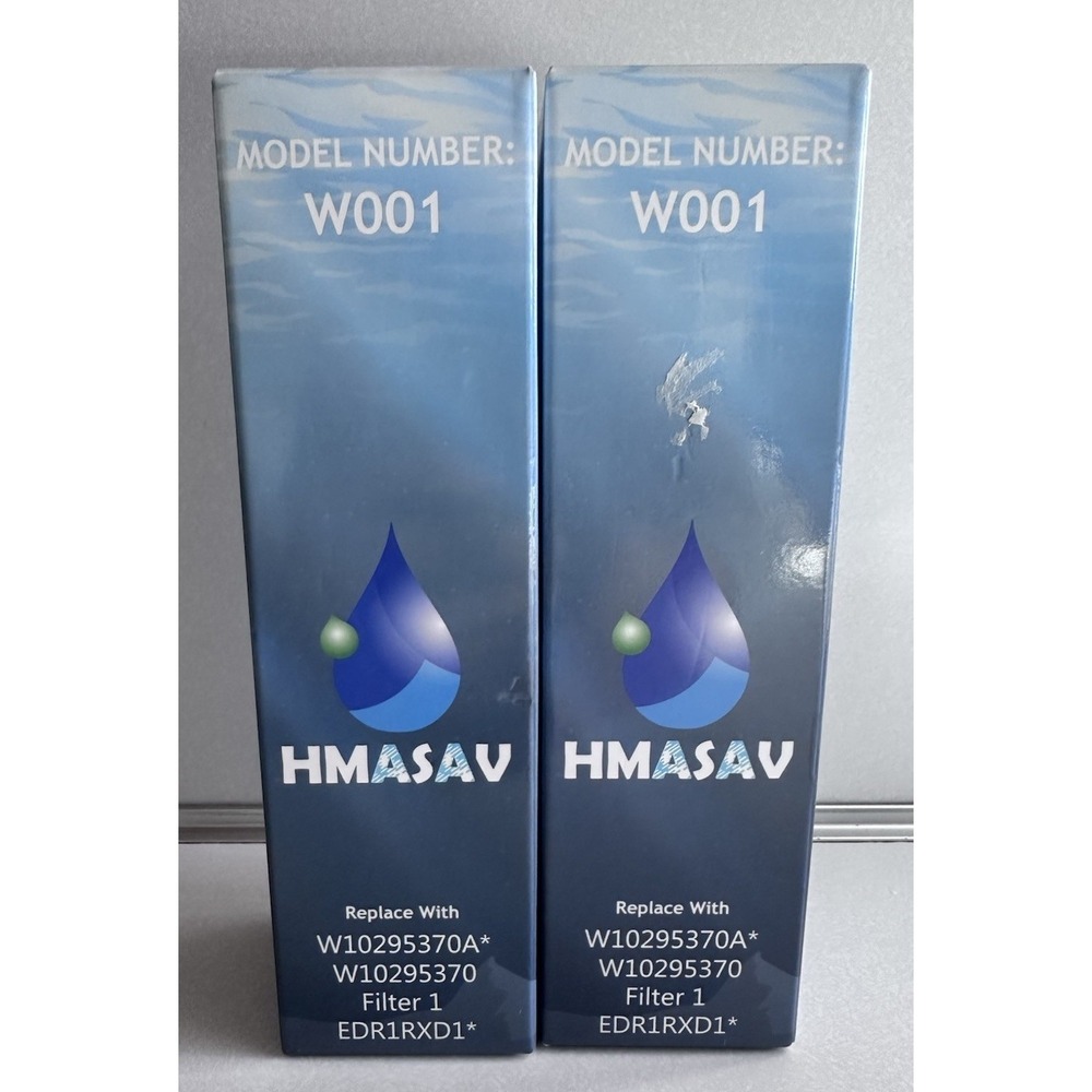 HMASAV Replacement Refrigerator Water Filters W001 Filter1 New Lot Of 2